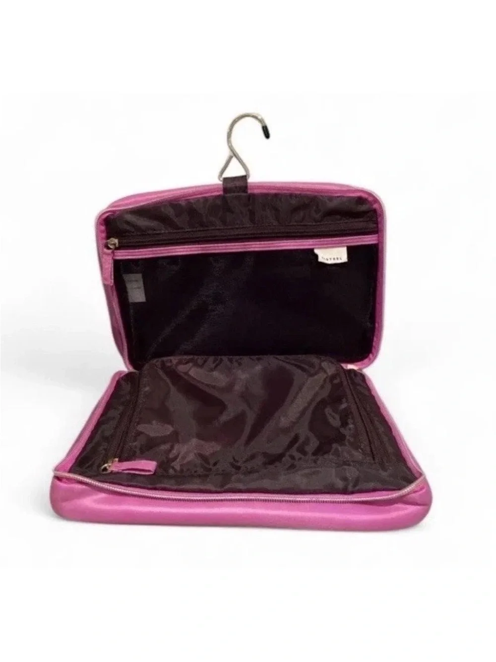 Kestrel Pink Hanging Toiletry Bag Travel Organizer Cosmetic Makeup Case Zip